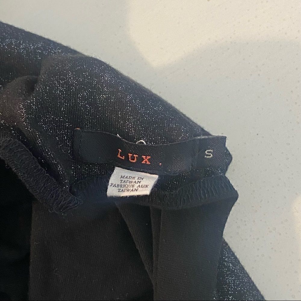 LUX black sequins low back bodycon dress - Picture 5 of 11